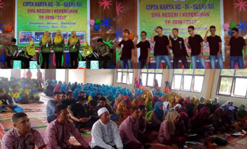 Sanggar Seni Senarai SMAN 1 Kepenuhan Gelar Cipta Karya Seni Ke-4