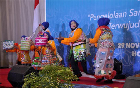 Penampilan TP PKK Bengkalis di Jamnas Kader PKK 2016 Memukau Penonton