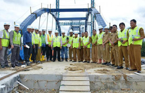 Jefry Noer: Insya Allah 8 Desember Jembatan Water Front City Sudah Soft Opening