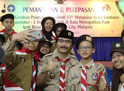 Inilah Lima Pesan Ketua Kwarnas Gerakan Pramuka