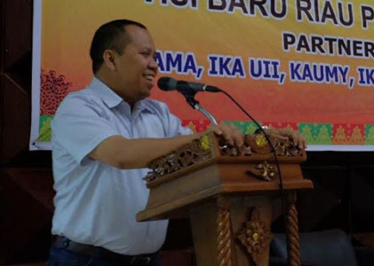 Bupati Irwan Buka Talkshow Kapemary di Pekanbaru