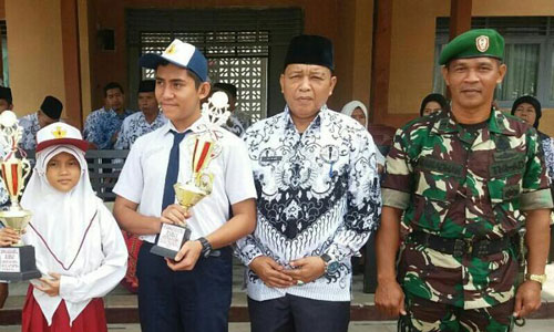 Juara I Nasional Lomba Cipta Puisi 2016 Diraih SMPN 6 Siak Hulu,Kampar