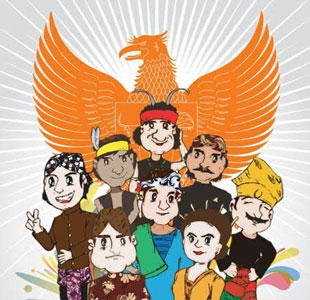 Organisasi Mahasiswa Halmahera Tengah Serukan Spirit Merawat Nusantara di Malang