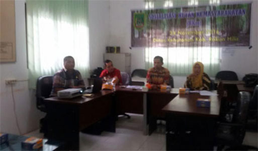 Dishut Rohil: Masyarakat Boleh Mengelola Hutan Kemasyarakatan
