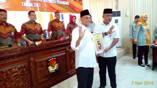 Pasangan BISA Ditetapkan Peserta Pilkada Nomor Urut 5