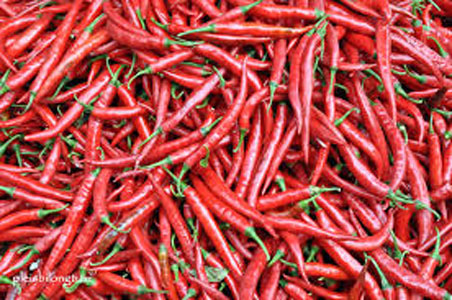 Harga Cabe dan Sayur di Pasar Air Molek Melambung Tinggi