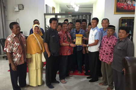 Bupati Amril Terima Kunjungan IKJR Mandau