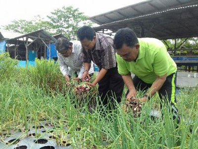 Ketua Baznas Kampar Tinjau Pelatihan Menjahit dan RTMPE