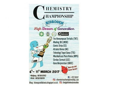 UIN Suska Riau Gelar Chemistry Championship 2017