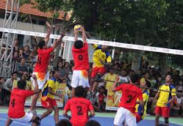 SMPN 1 Rambah, Rohul Tutup Semester Ganjil dengan Turnamen Bola Voli