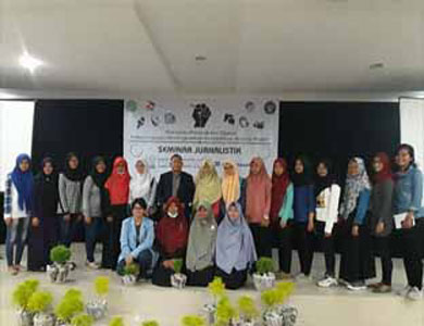 Bem FMIPA UR Gelar Seminar Jurnalistik