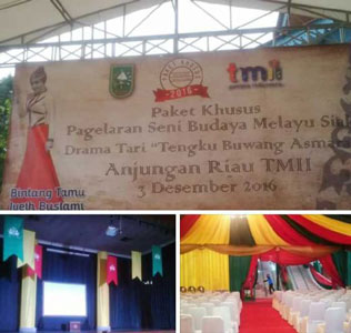 Drama Tari "Tengku Buwang Asmara", Ramaikan Pagelaran Budaya Melayu Siak di TMII