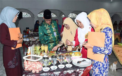 HUT Ke-17, Dharma Wanita Persatuan Bengkalis Taja Lomba Cipta Menu