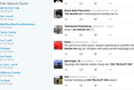 Tembus 600 Ribu Cuitan, Fenomena ‘Om Telolet Om’ Puncaki Trending Topic Dunia
