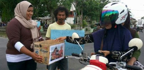 Bantu Rohingya,Relawan Gempita Berhasil Kumpulkan Uang Tunai Belasan Juta Rupiah