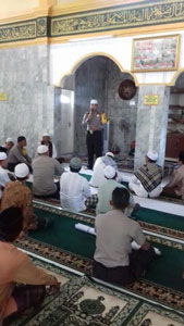 Kapolres Kampar Giatkan Jumat Keliling