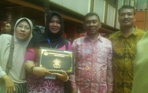 SMK N 1 Tebingtinggi Raih Penghargaan Adiwiyata Nasional