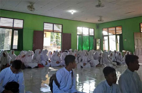 SMAN 1 Kepenuhan Peringati Maulid Nabi Muhammad SAW 1438 H