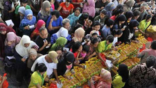 Jelang Akhir Tahun, Bagansiapiapi Diramaikan Bazar Murah