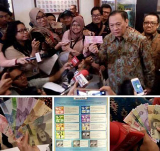Wajah Baru, Uang Rupiah Baru Resmi Emisi 2016 yang Dikeluarkan BI