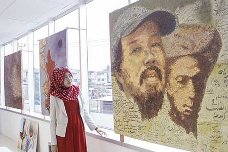 Diwarnai Pameran Kaligrafi Kontemporer