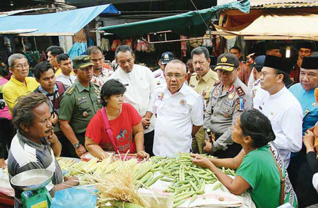 Jelang Natal dan Tahun Baru,Bahan Pokok di Riau Aman