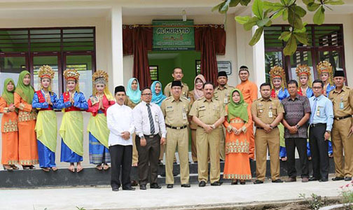 Mushola Al Mursyid SMPN 1 Tembilahan Diresmikan Sekdakab Inhil