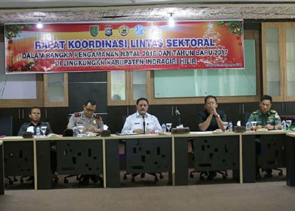 Pemkab Inhi Gelar Rakor Lintas Sektoral