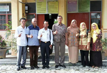 Kemendikbud RI Kunjungi SMAN 14 Pekanbaru.