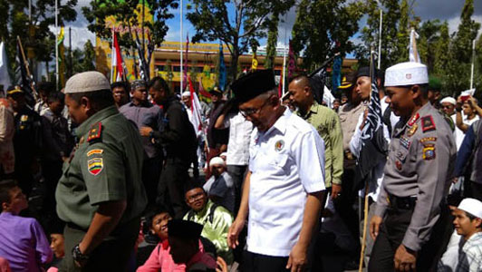 Gubernur, Kapolda, Danrem Bergabung Demo Bela Islam Jilid III