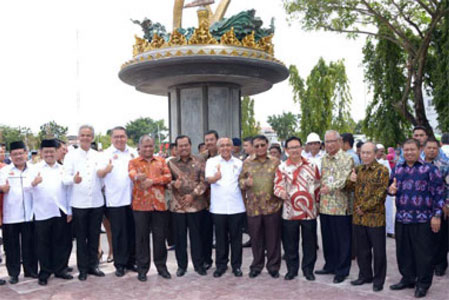 Bupati Amril Mengikuti Puncak Rembuk Integritas Nasional Sempena HAKI di Pekanbaru