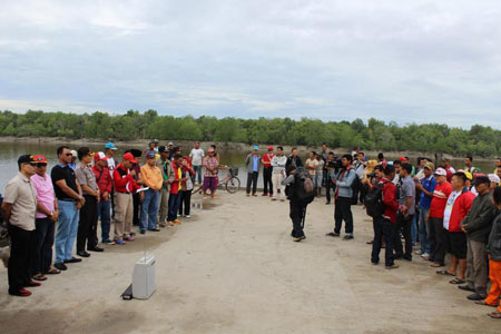 Bupati Lepas Rombongan Launcing Pulau Jemur