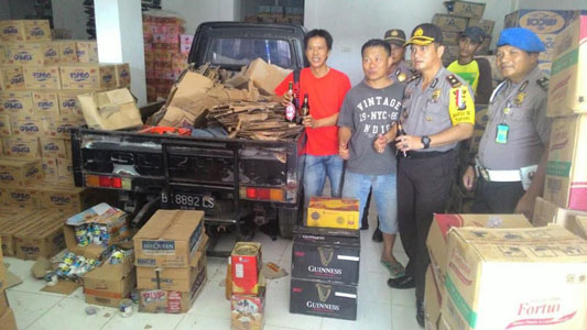 Polres Kampar dan Jajarannya Adakan Ops K2YD Serentak Antisipasi Produk Kadaluarsa