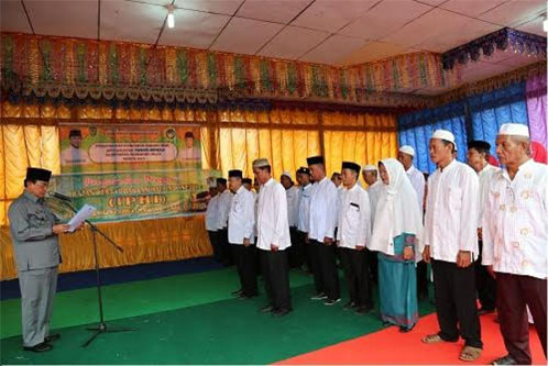 Bupati Wardan Kukuhkan Pengurus IKMI dan IPHI Kecamatan Tanah Merah