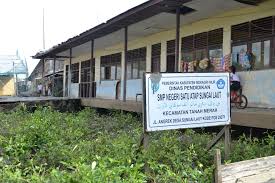SMP Satu Atap Selat Akar Jadi SMPN 5