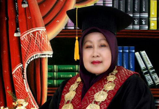 Profil Rektor Universitas Lancang Kuning Dr Hj Hasnati, SH, MH