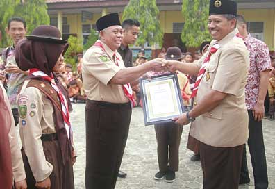 Bangga Raih 10 Gudep Unggul Nasional