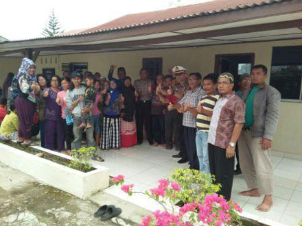 Polsek Bagansinembah Rohil Screening Calon Pasien
