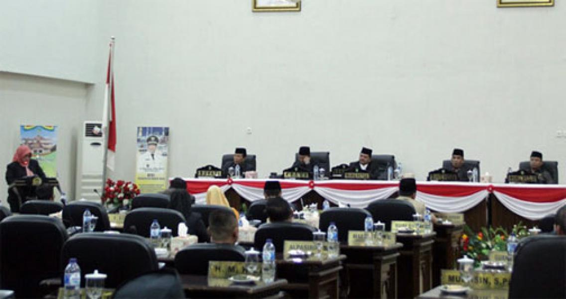 APBD Rohul Disahkan Senilai Rp 1,4 Triliun Lebih
