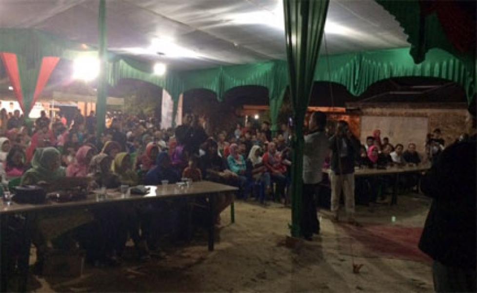 Ribuan Warga Padati Kampenye BISA di Tiga Lokasi Berbeda
