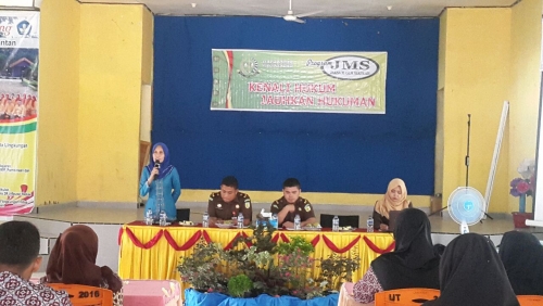 JMS Kejari Kuansing Disambut Antusias di SMPN 6 Telukkuantan