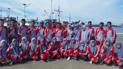 Mulai Prakerin, 33 Siswa SMK Ankasa Tinggalkan Inhil Menuju Kepri