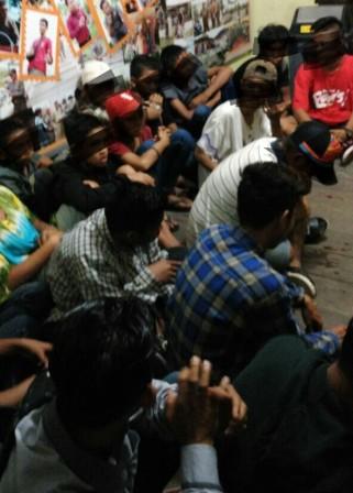 Ratusan Anak di Inhil, Pecandu Ngelem Terjaring Razia Satpol PP