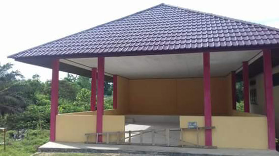 Aula Serba Guna Desa Pasir Ringgit Senilai Rp200 Juta Lebih Dipertanyakan Warga