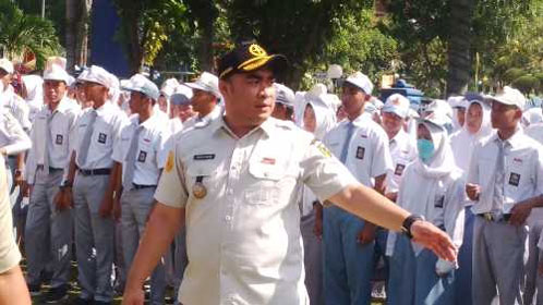 M Noer Tak Hadir, Apel Pembukaan Diklat Paskibra 2017 di Pekanbaru Sempat Molor