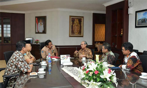 Manajemen BRK Kunjungi Gubernur Kepri