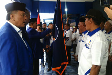 Plt Bupati Sukiman Hadiri Pelantikan 16 DPC Partai Nasdem Rohul