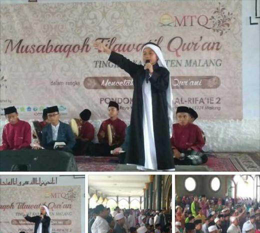 Ponpes Al Rifai 2 Malang Membludak, Hafiz Qur'an Cilik Asal Pekanbaru Beri Ceramah