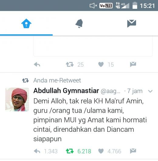 AA Gym: Demi Allah Saya Tidak Rela Ulama Dilecehkan dan Diancam oleh Siapapun