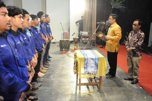 Pj Bupati Kampar Lantik Pengurus IPRY-KK Yogyakarta